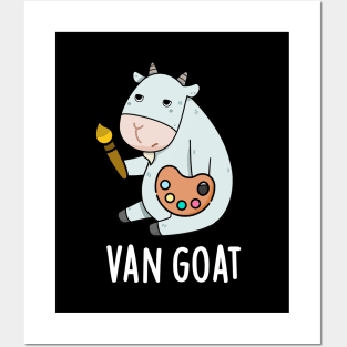 Van Goat Funny Artist Pun Posters and Art